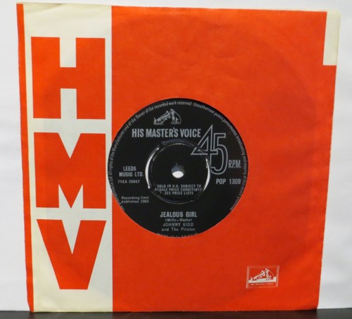 Johnny kidd 1964 hmv - kidd,