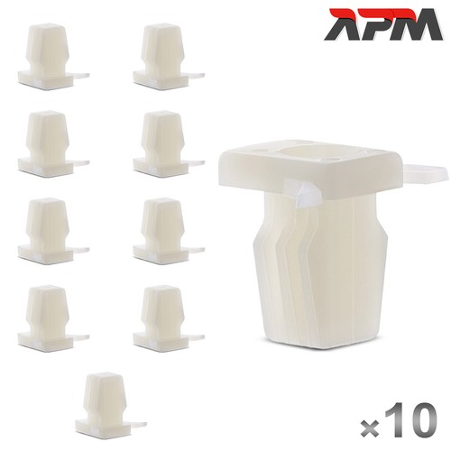 10x mounting clips - 10x, bumpers