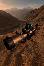 LPVO 1.2-6X24 British Army Rifle scope style +  RMR Red dot sight duo tone