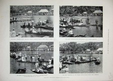 Antique Old Print 1897 Henley