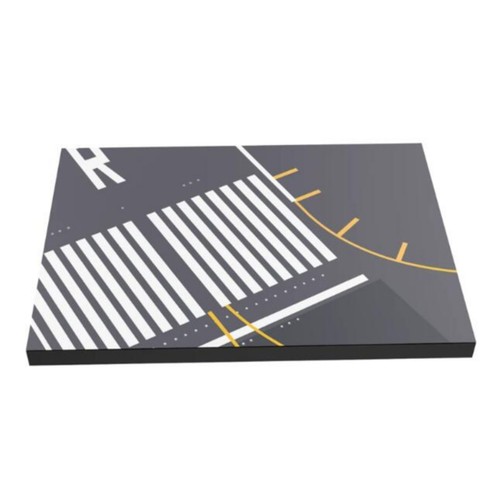Airport runway display stand - runway,