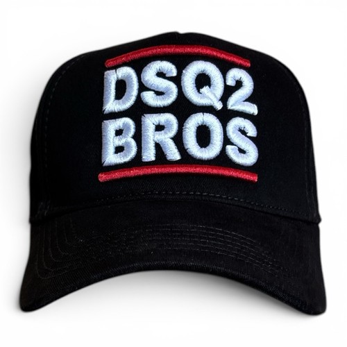 Dsquared2 black baseball cap - dsquared2,