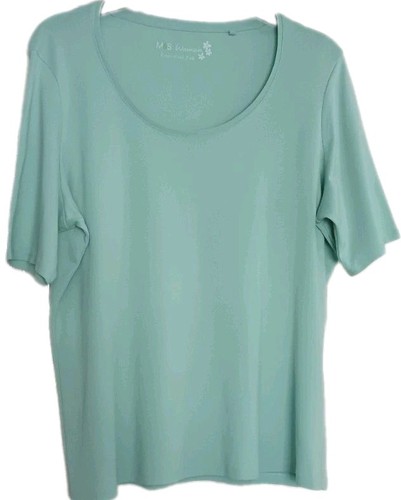 Ladies mint green scoop - mint, neck