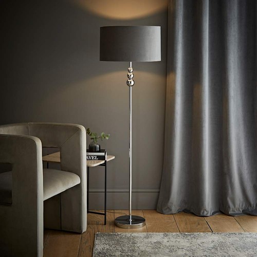Chrome floor lamp standard - chrome,
