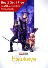 Hawkeye 2021 Series Poster A5