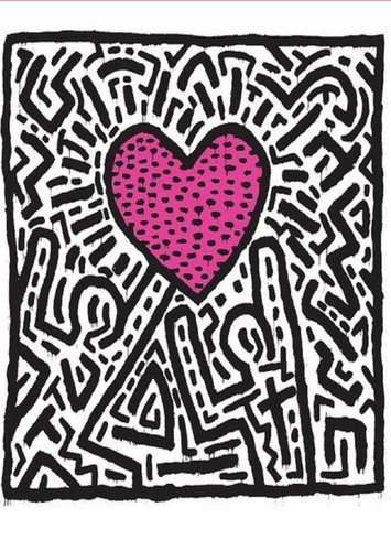 Vintage keith haring untitled - keith,