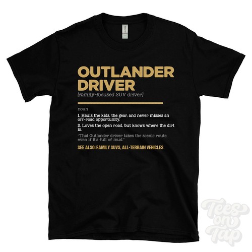 Outlander driver shirt - outlander, t-shirt