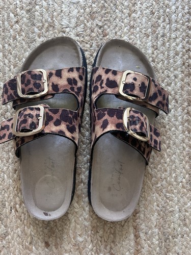 Leopard print two strap - leopard,