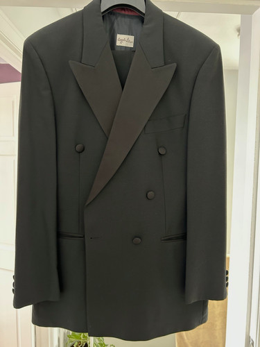 Men black double - m&s,
