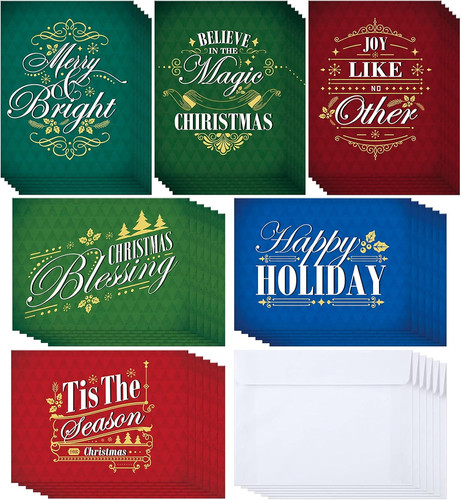 Pieces christmas boxed - 72,