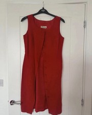 Size 10 Monsoon Red Dress and