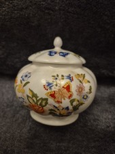 Aynsley Fine Bone China Cottage Garden Trinket Box. Excellent Condition