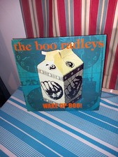 the boo radleys wake up boo vinyl record 12" single & fan card