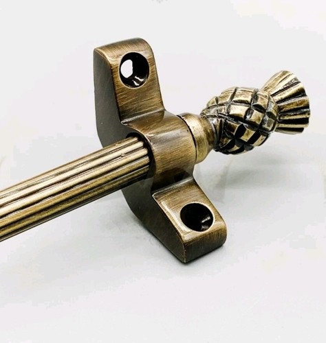 Antique brass stair rods - 13,