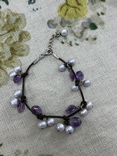 Vintage lavender pearl and - lavender,