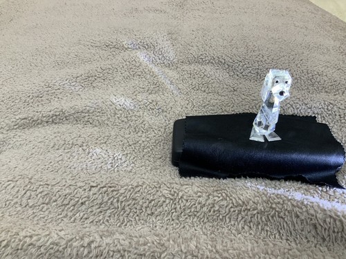 Swarovski crystal dog - crystal,