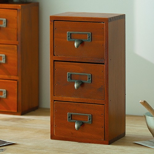 Desktop small wooden chest - desktop,