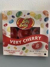 VERY CHERRY - JELLY BELLY SCENTED 9PK TEALIGHT CANDLES