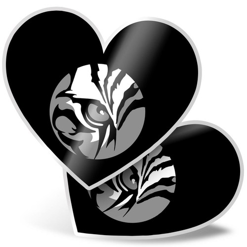 Heart stickers bw - 2, 15