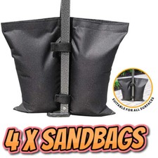 4 X Gazebo Weights Sand Bags