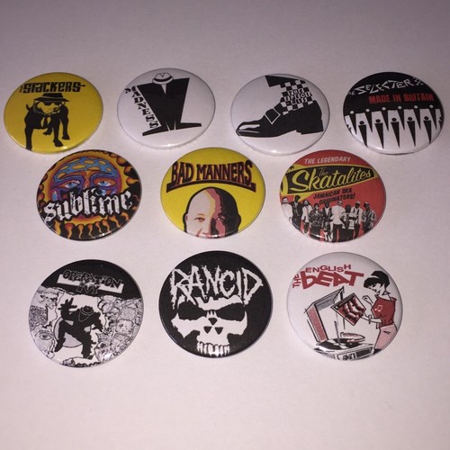 Ska button badges - button,