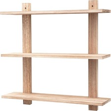 3 Tier Floating Shelves,Long
