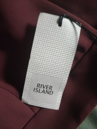 River island brown wide - river, wide-leg