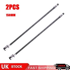 2PCS 1500mm M10 Flexi Tap Hose Tail to John Guest/Whale 12mm Push Fit Campervan