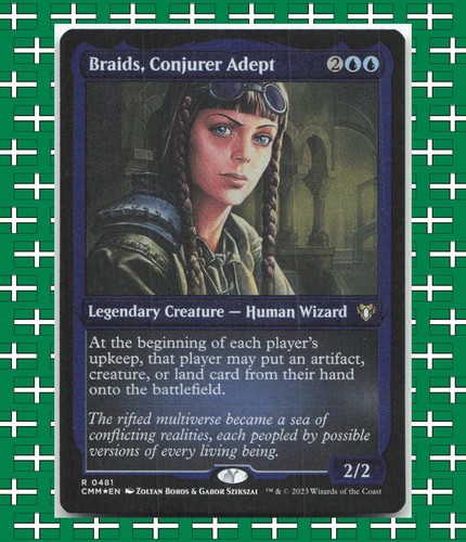 Braids conjurer adept foil - conjurer,