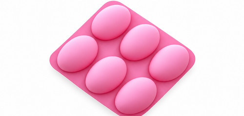 Cell oval pebble silicone - cell,