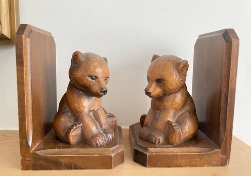 Vintage hand crafted wooden - crafted,
