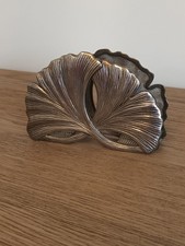 Vintage Silver Plated Ginko