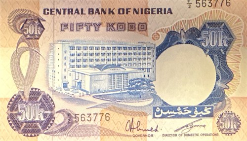 Nigeria kobo 14f error - nigeria, p-14f/error