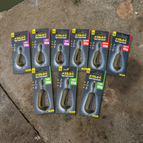 Nufish silo feeders - feeders, 30g