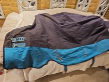 Horseware Ireland Mio 6ft Turnout Rug Lightweight  Turnout  No Fill Sheet Navy