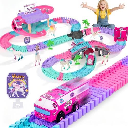 Unicorn race track - track, car