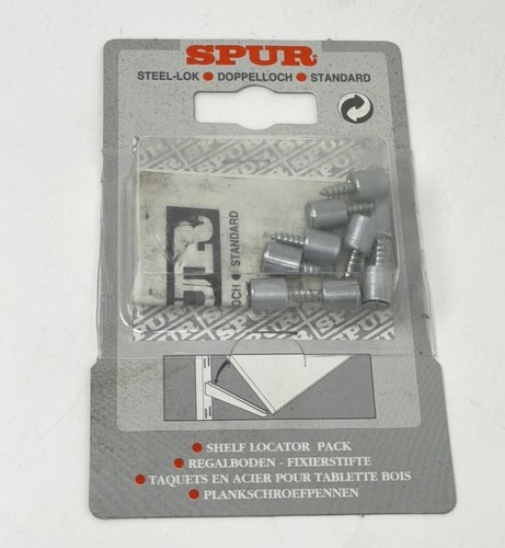 Spur shelf locator pins - locator, pack