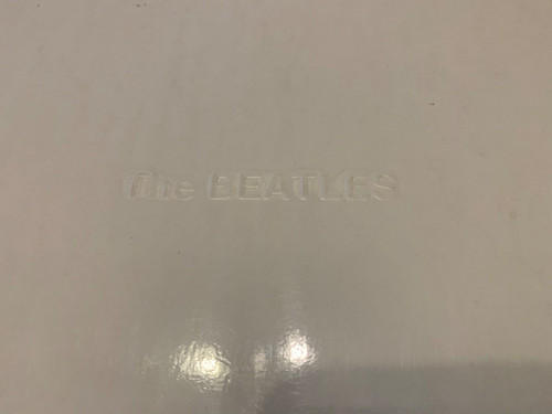 The beatles white - white, lp
