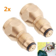 2x Propane Refill Adapter Gas