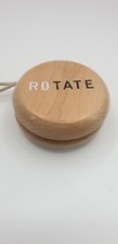 Rotate YoYo. Colourful Wooden