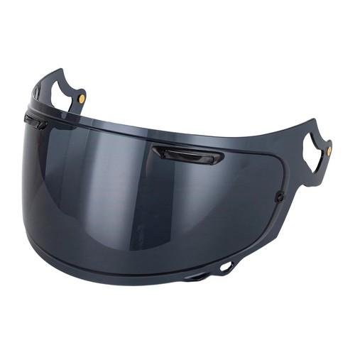Black helmet visor - black,