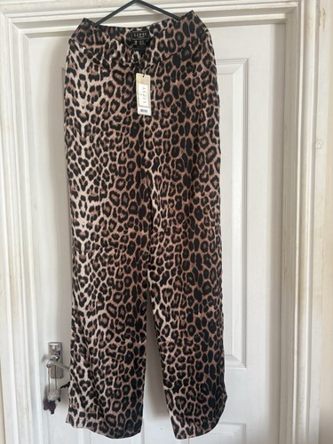 Lipsy leopard print trousers - lipsy,