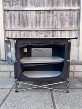 Portable camping kitchen unit