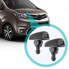 2 Windscreen Nozzle Washer Jet