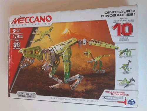 Meccano maker system - maker, dinosaurs