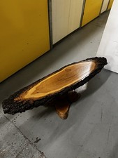 Vintage Oak Small Table 1970s