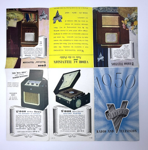 1950 vidor radio television - radio,