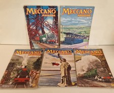 5 x Vintage 1957-58 Meccano