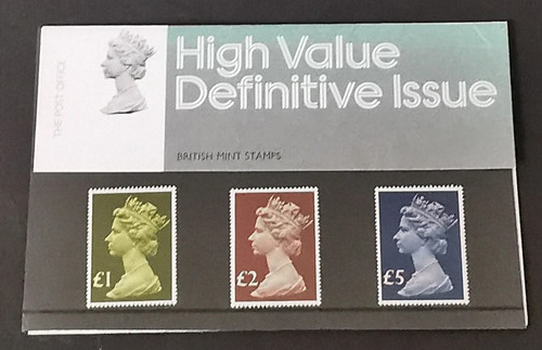 1977 high value definitive - gb,