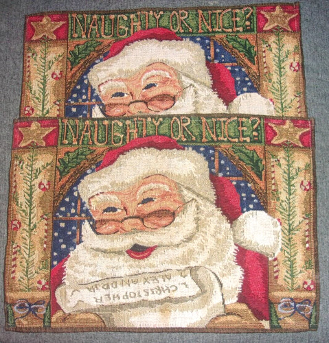 Santa naughty nice - or,